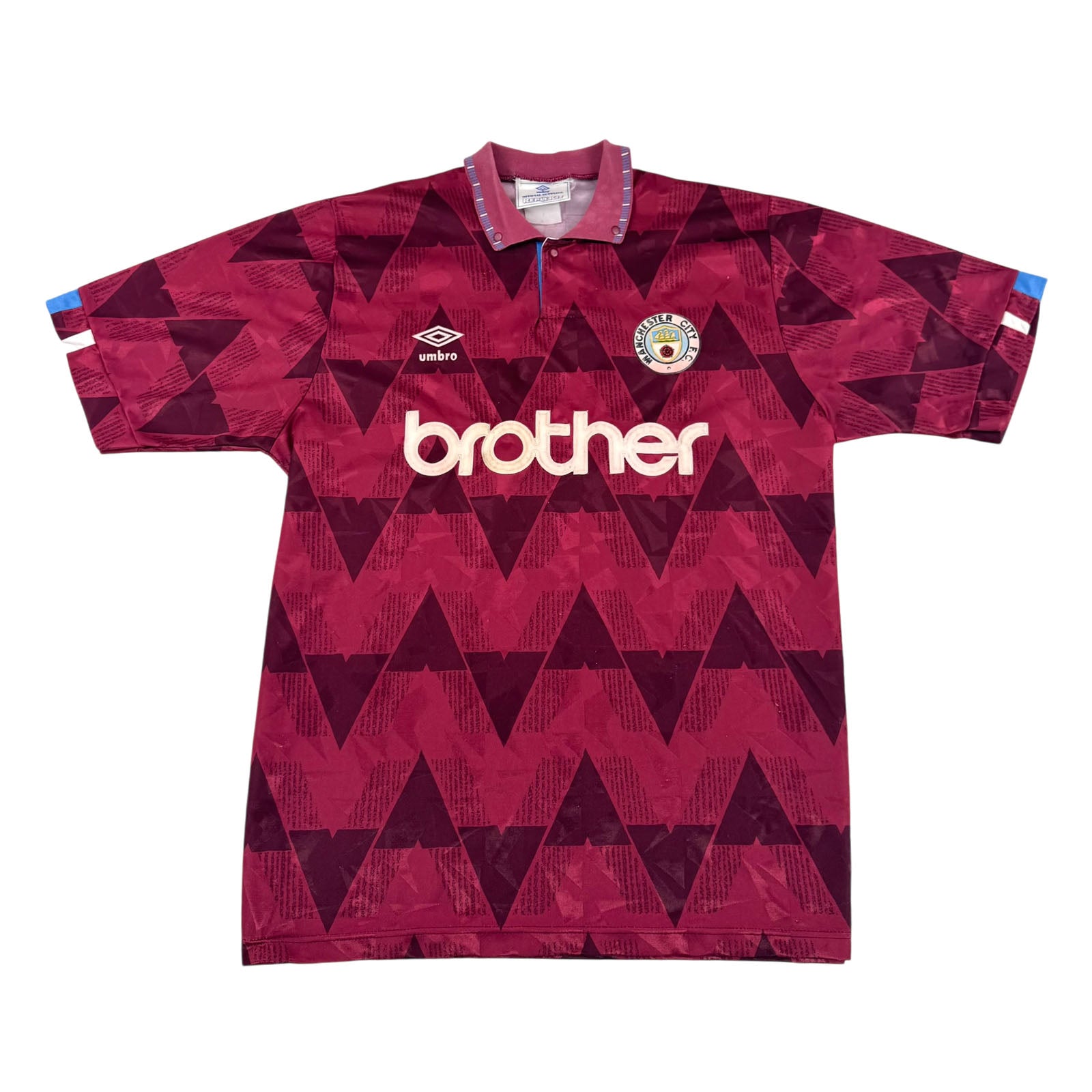 MANCHESTER CITY 1990/92 AWAY SHIRT