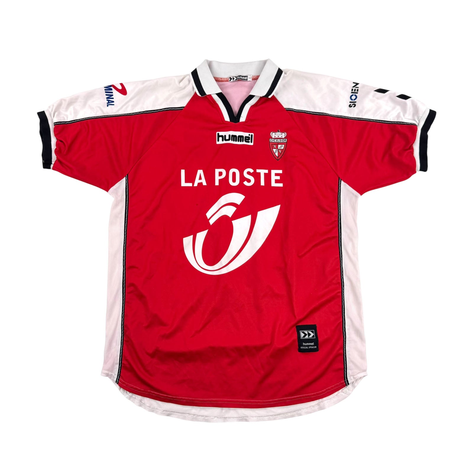 EXCELSIOR MOUSCRON 2000/01 HOME SHIRT – MATCHWORN/ISSUED #17