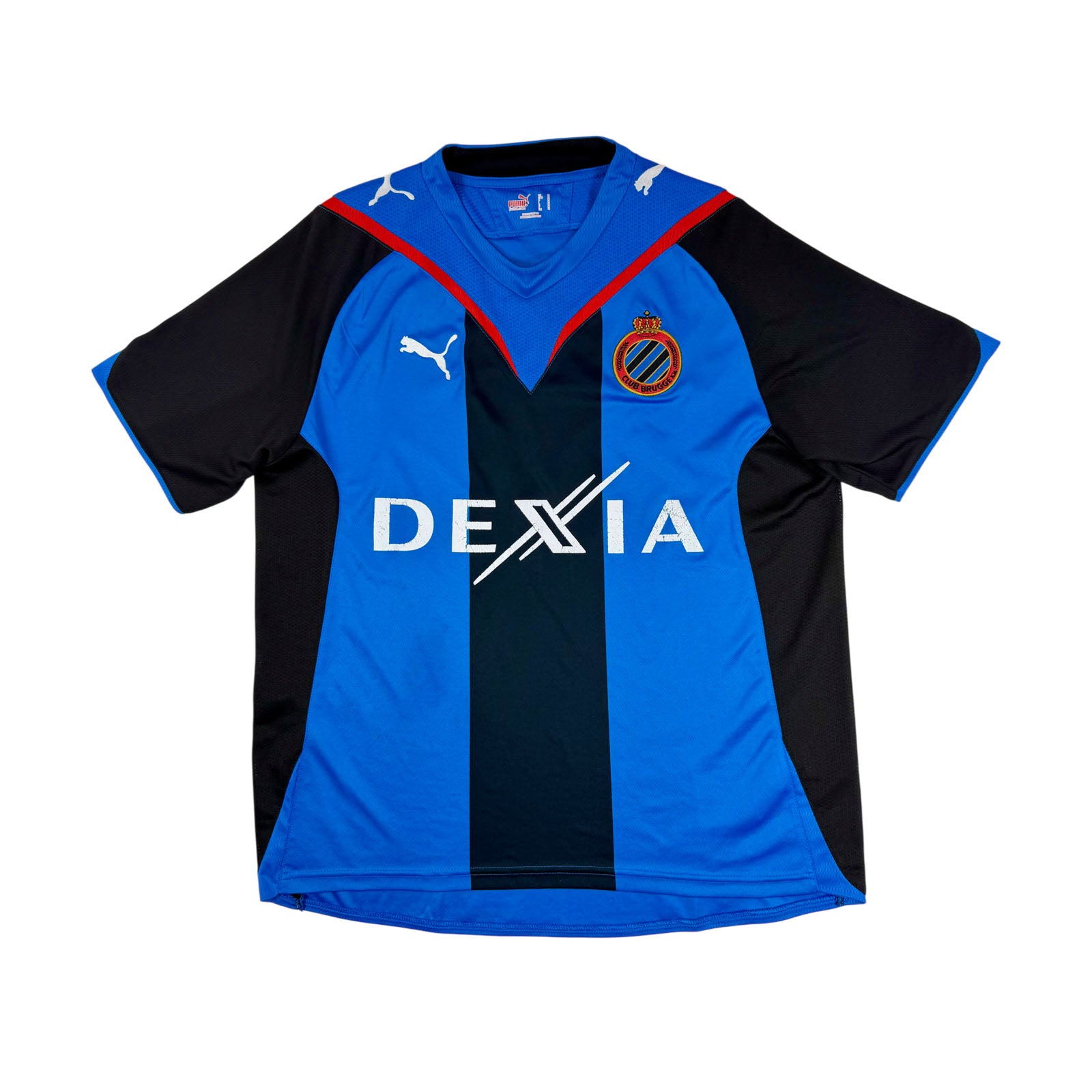 CLUB BRUGGE 2009/10 HOME SHIRT - #44 PERISIC (SIZE M)