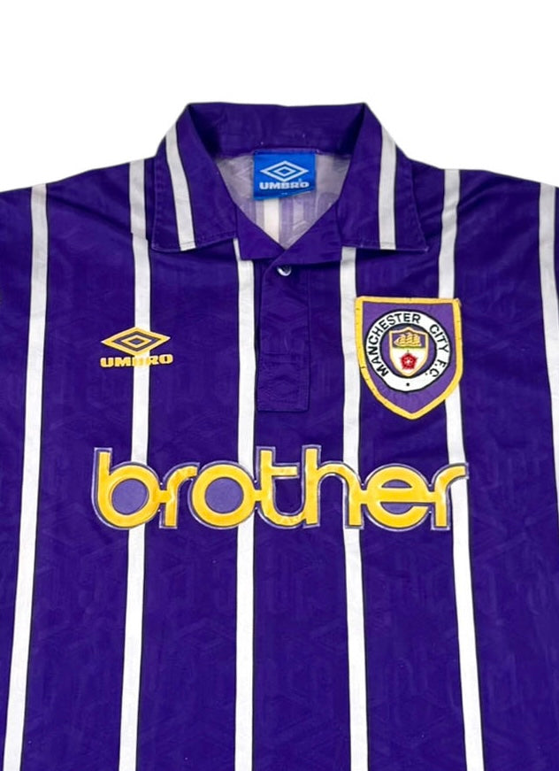 MANCHESTER CITY 1992/94 AWAY SHIRT (SIZE XL)