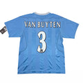 MANCHESTER CITY 2003/04 HOME SHIRT - #3 VAN BUYTEN (SIZE M)
