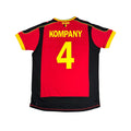 BELGIUM 2012/13 HOME SHIRT - #4 KOMPANY (SIZE L/XL)