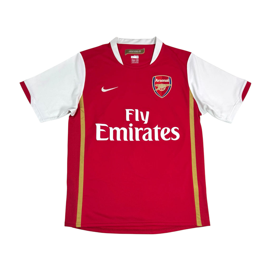 ARSENAL 2006/08 HOME SHIRT - #10 GALLAS (SIZE S)