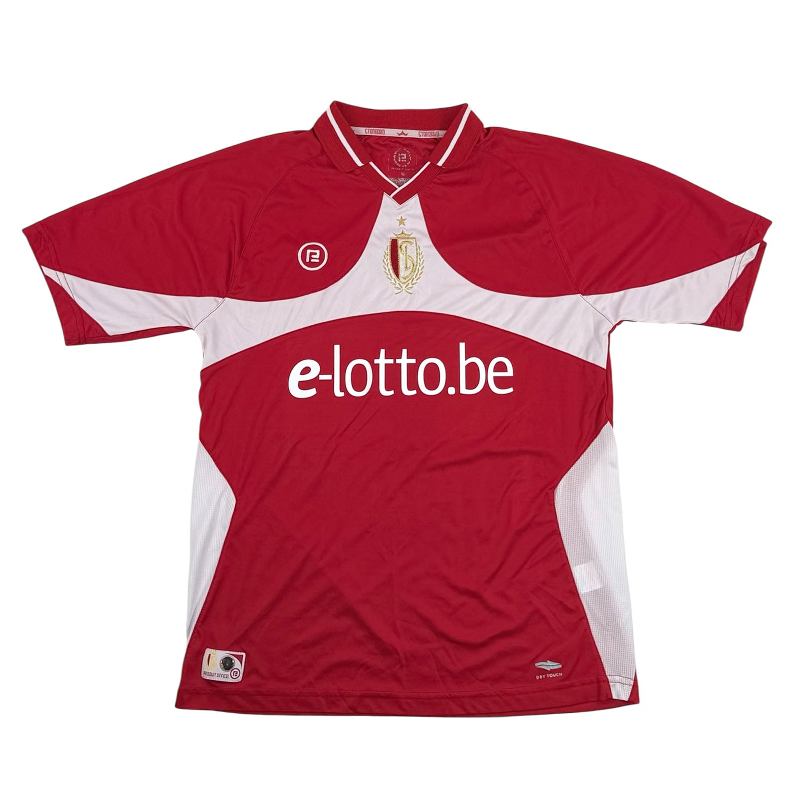 STANDARD DE LIÈGE 2010/11 HOME SHIRT - #25 BENTEKE (SIZE M)