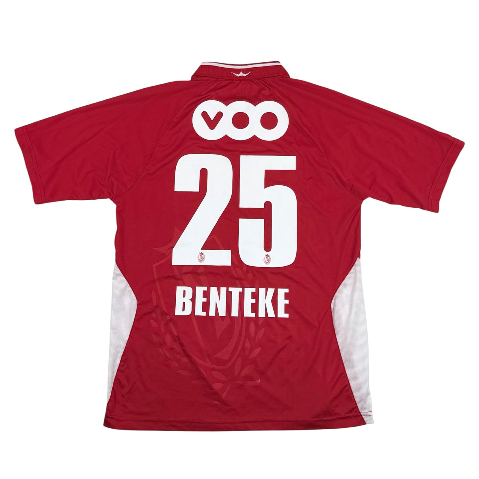 STANDARD DE LIÈGE 2010/11 HOME SHIRT - #25 BENTEKE (SIZE M)