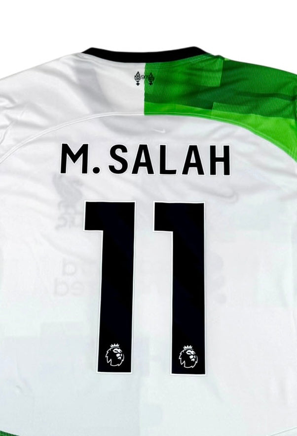 LIVERPOOL FC 2023/24 AWAY SHIRT - #11 SALAH (SIZE XXL)