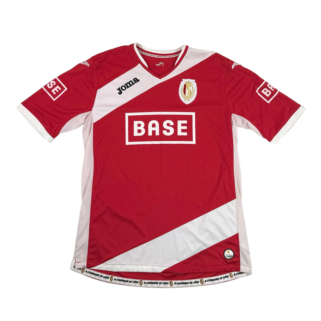 STANDARD DE LIÈGE 2013/14 HOME SHIRT - #23 BATSHUAYI (SIZE XL) SIGNED BY TEAM
