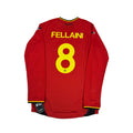 BELGIUM 2014 HOME SHIRT - PLAYER ISSUE #8 FELLAINI (SIZE XXL) NWT