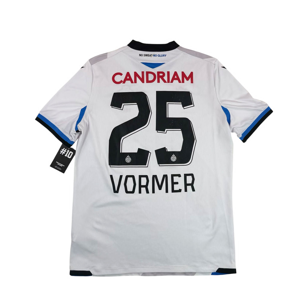 CLUB BRUGGE 2020/21 AWAY SHIRT - #25 VORMER (SIZE XL)