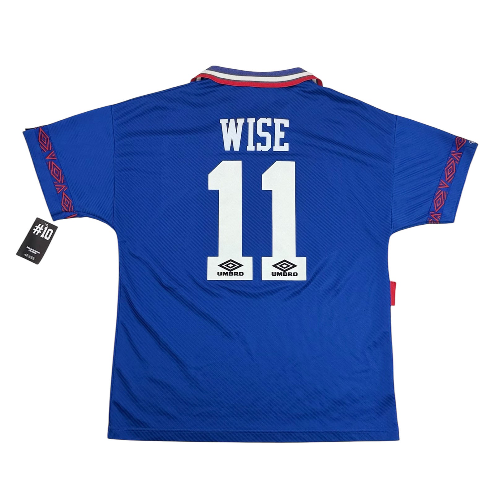 CHELSEA 1993/94 HOME SHIRT - #11 WISE (SIZE L)