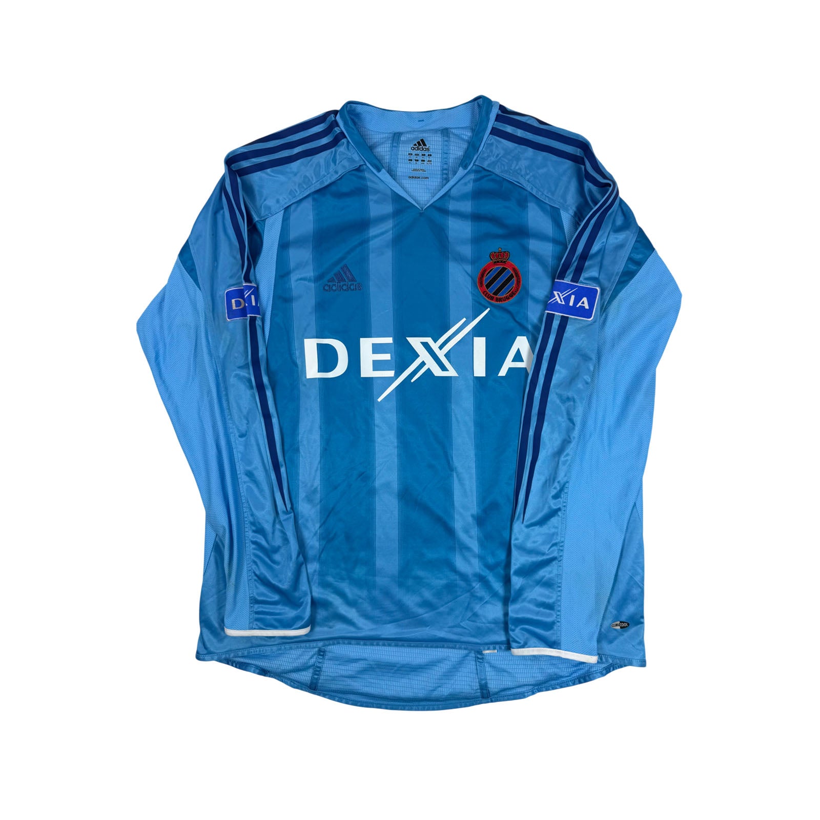 CLUB BRUGGE 2004/06 AWAY SHIRT - MATCHWORN/ISSUED #15 SPILAR (SIZE XL)