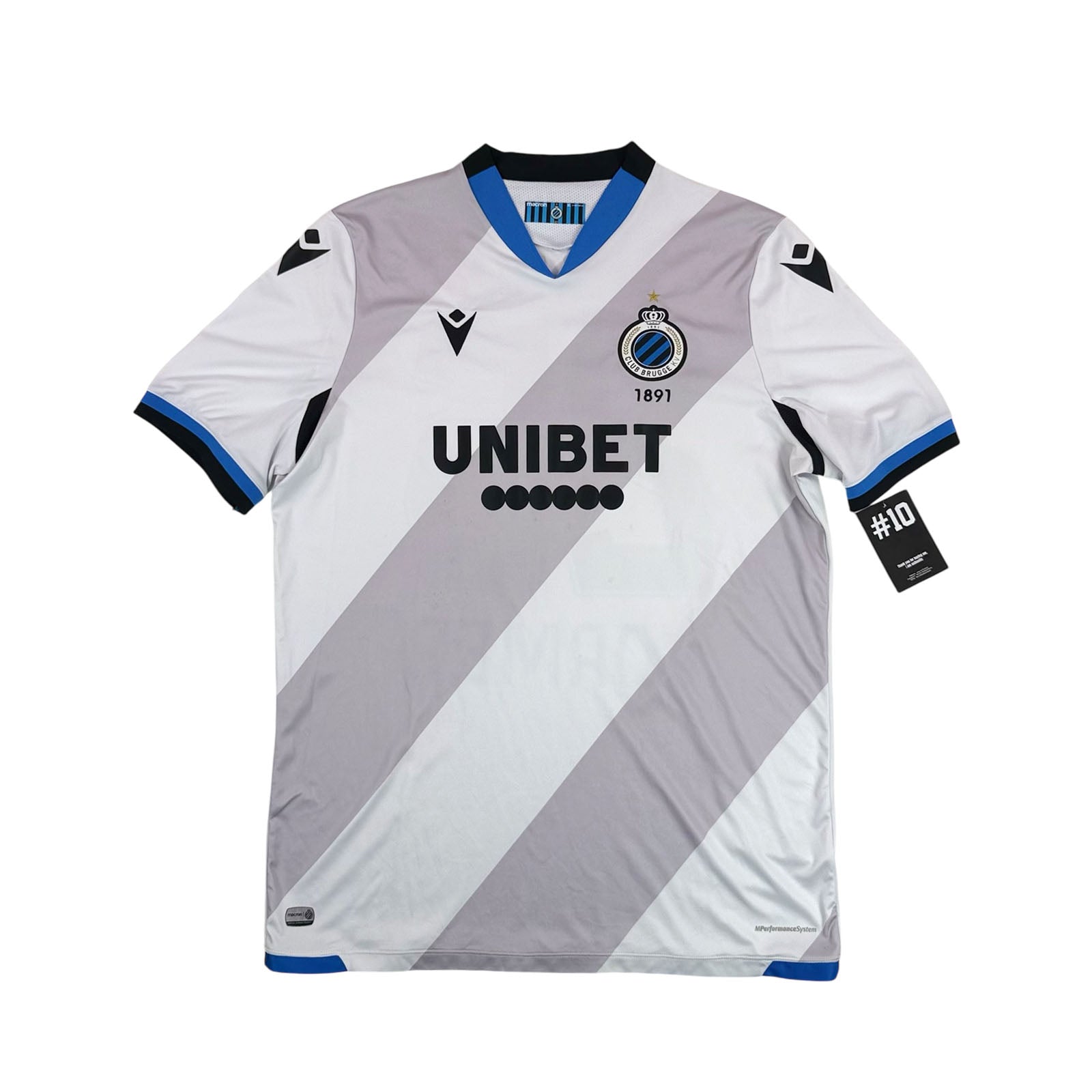 CLUB BRUGGE 2020/21 AWAY SHIRT - #25 VORMER (SIZE XL)