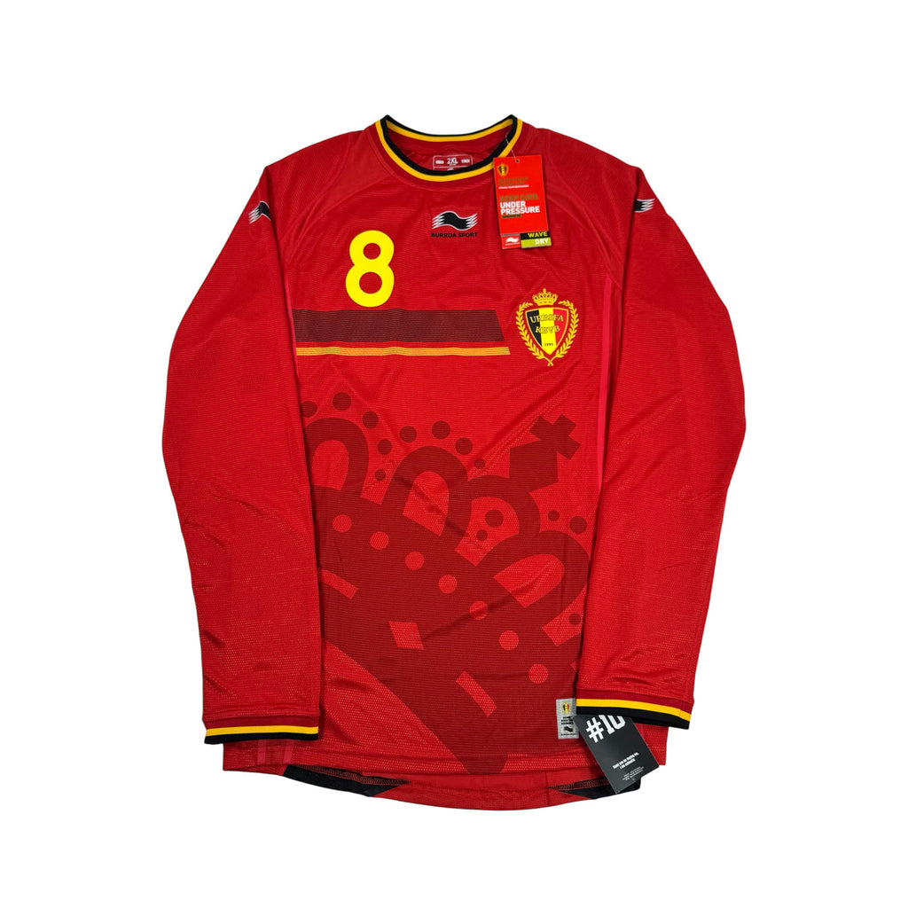 BELGIUM 2014 HOME SHIRT - PLAYER ISSUE #8 FELLAINI (SIZE XXL) NWT