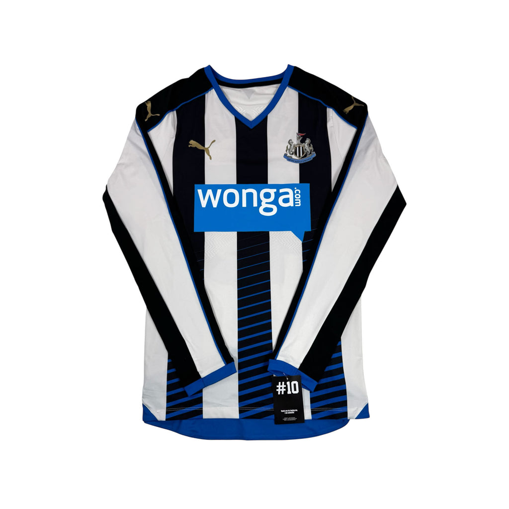 NEWCASTLE UNITED 2015/16 HOME SHIRT -  PLAYER ISSUE #45 MITROVIC (SIZE L)