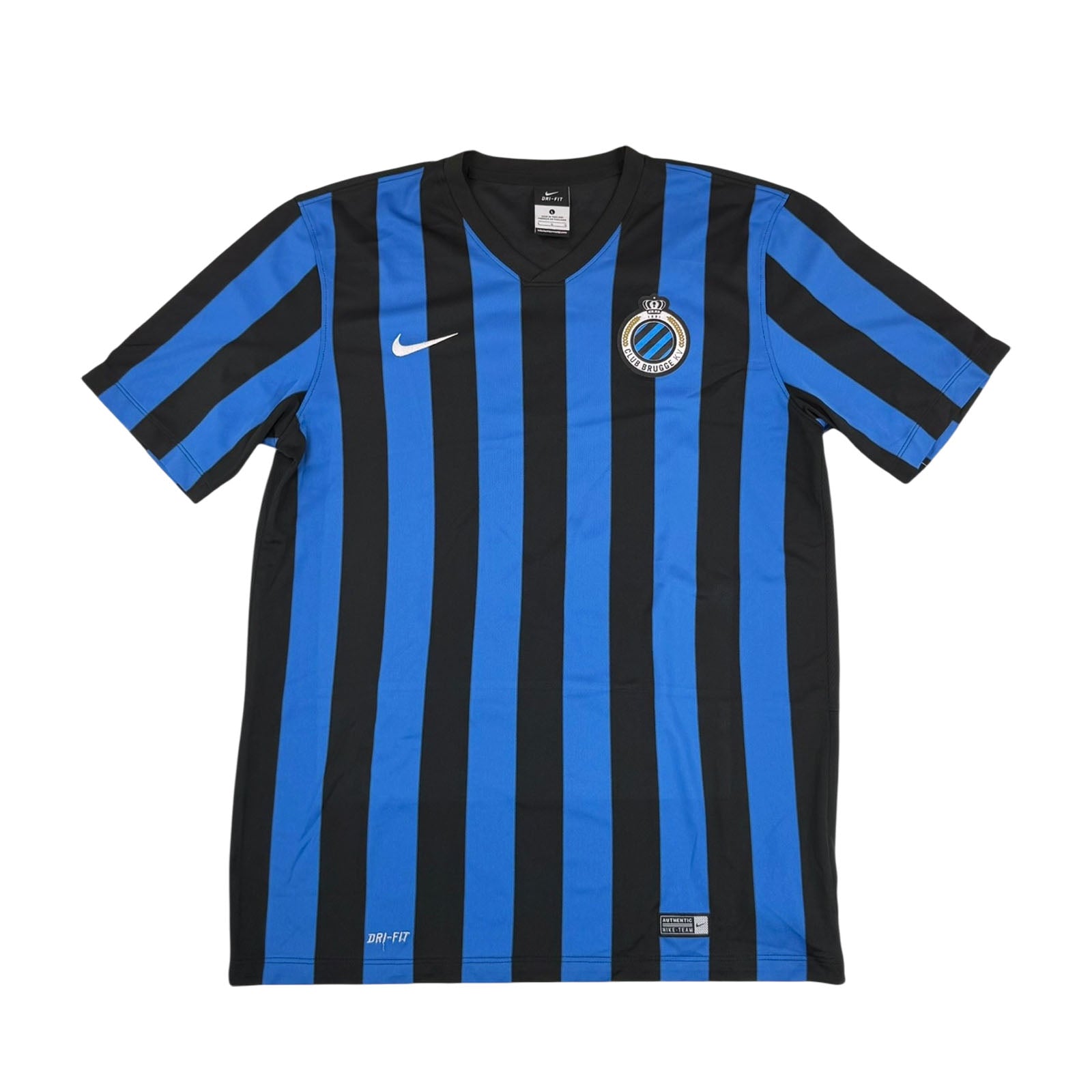 CLUB BRUGGE 2014/15 HOME SHIRT - #7 VICTOR VAZQUEZ (SIZE L)