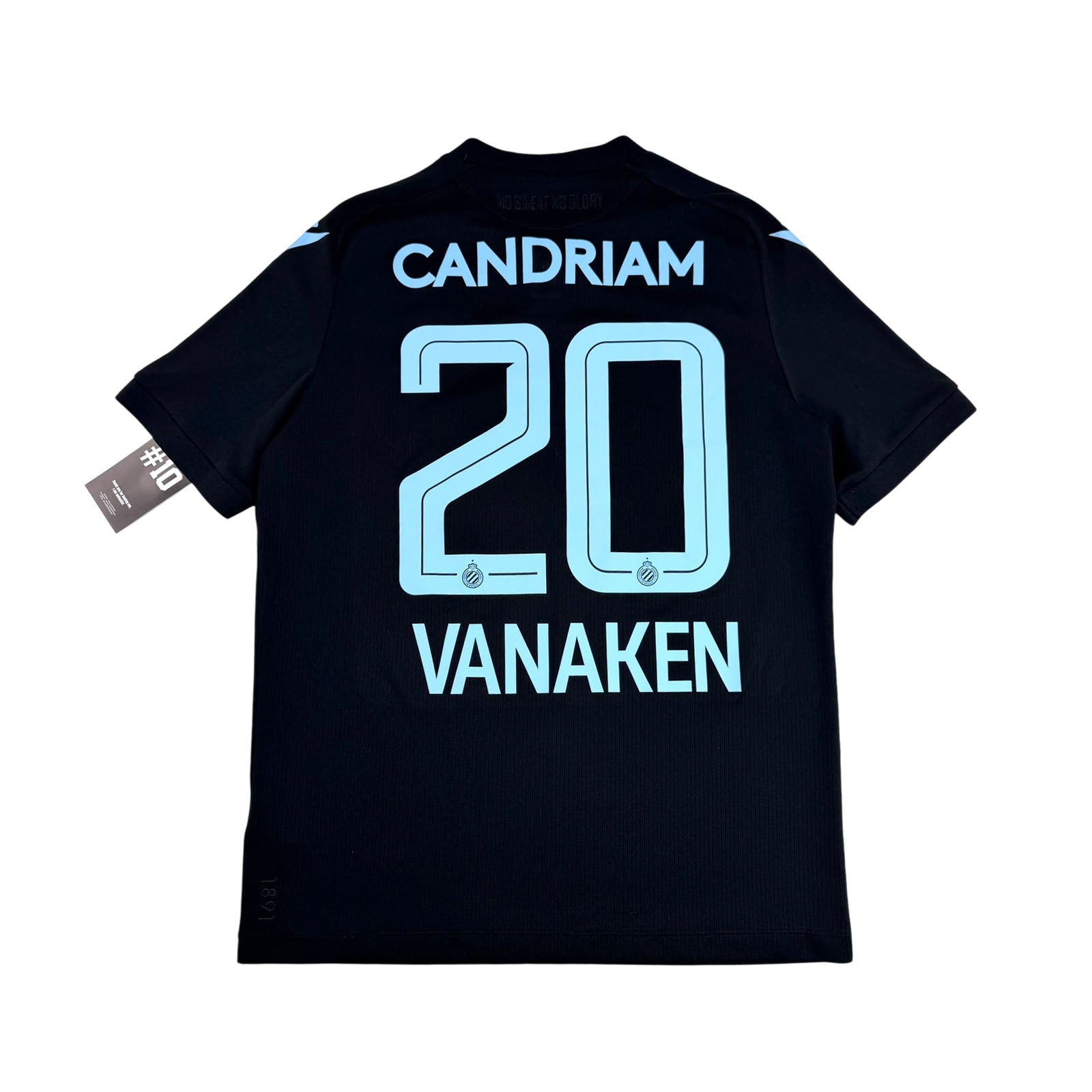 CLUB BRUGGE 2022/23 THIRD SHIRT - #20 VANAKEN (SIZE M)