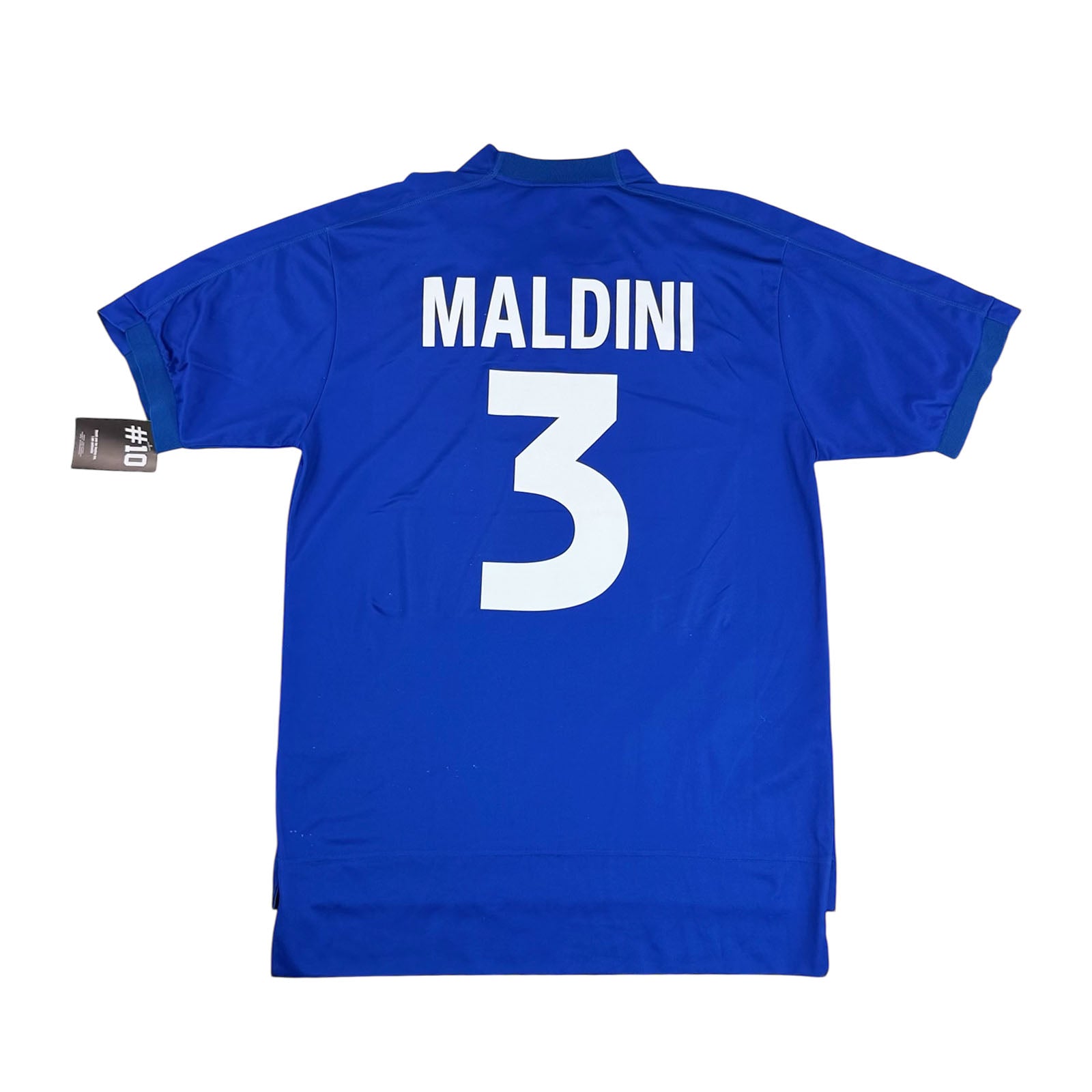 ITALY 1998/99 HOME SHIRT - #3 MALDINI (SIZE L)