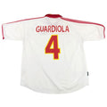 SPAIN 2000/01 AWAY SHIRT - #4 GUARDIOLA