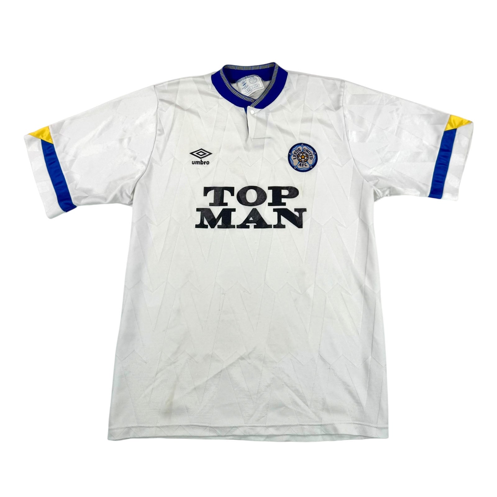 LEEDS UNITED 1990/91 HOME SHIRT