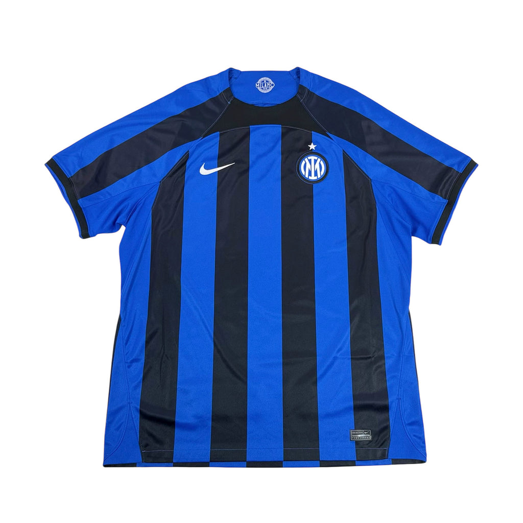 INTER MILAN 2022/23 HOME SHIRT - #90 LUKAKU (SIZE XL) NWT