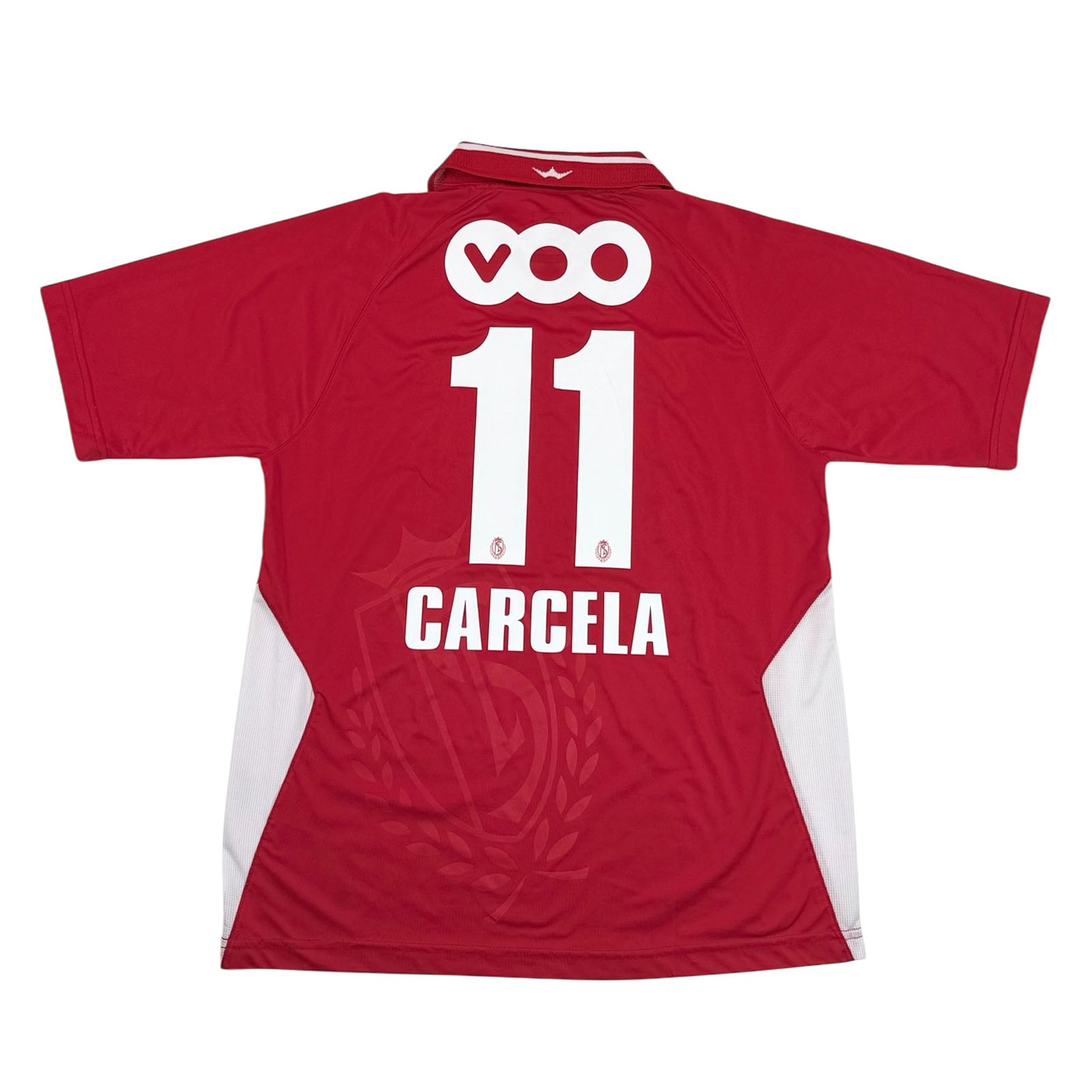 STANDARD DE LIÈGE 2010/11 HOME SHIRT - #11 CARCELA (SIZE L)
