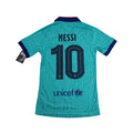 FC BARCELONA 2019/20 THIRD SHIRT - PLAYER ISSUE #10 MESSI (SIZE XS)