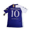 RSC ANDERLECHT 2023/24 HOME SHIRT - #10 VERSCHAEREN (SIZE L) NWT