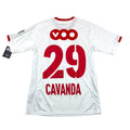STANDARD DE LIÈGE 2017/18 AWAY SHIRT - MATCHWORN/ISSUED #29 CAVANDA