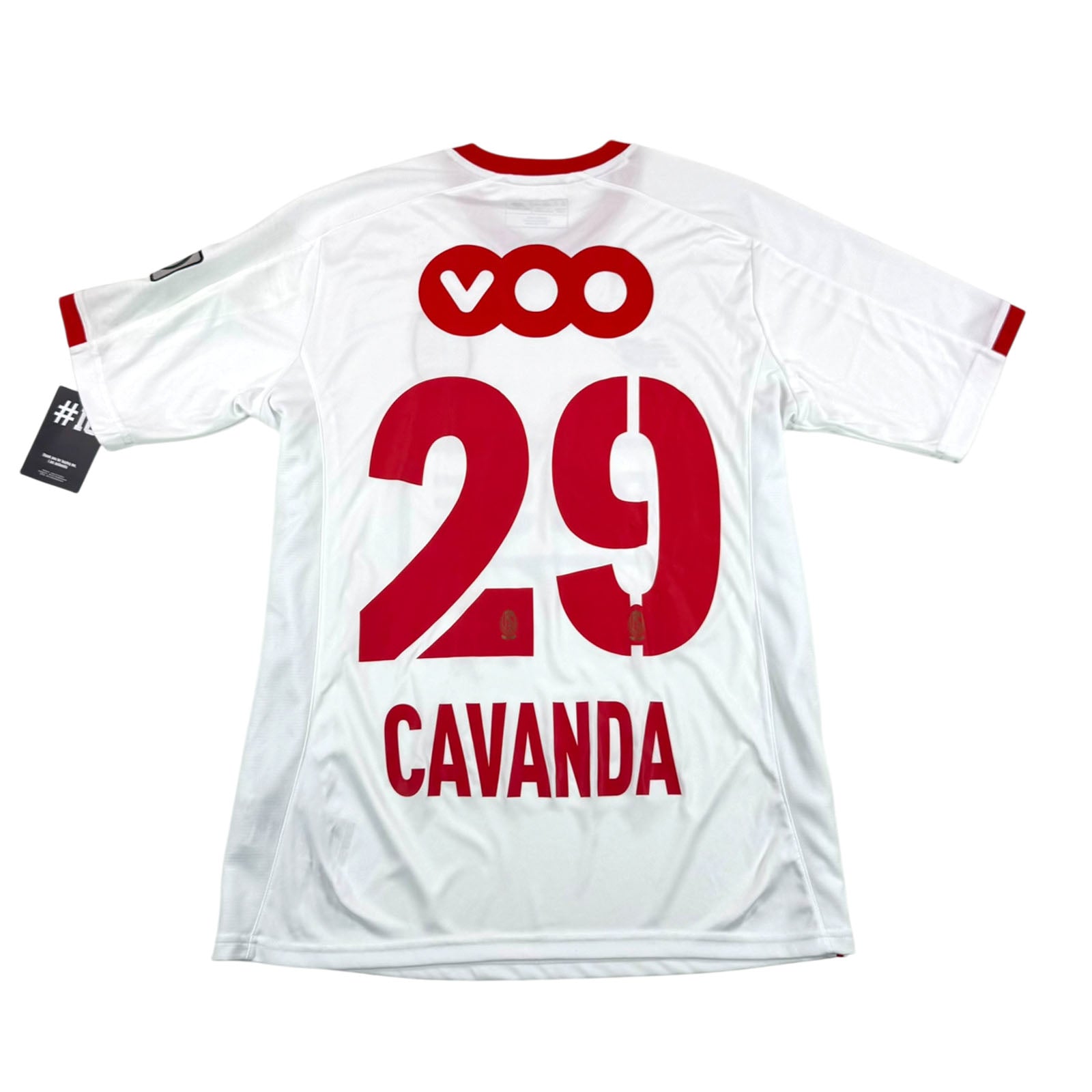 STANDARD DE LIÈGE 2017/18 AWAY SHIRT - MATCHWORN/ISSUED #29 CAVANDA