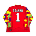 ENGLAND 1995/96 GK SHIRT - #1 SEAMAN (SIZE L)