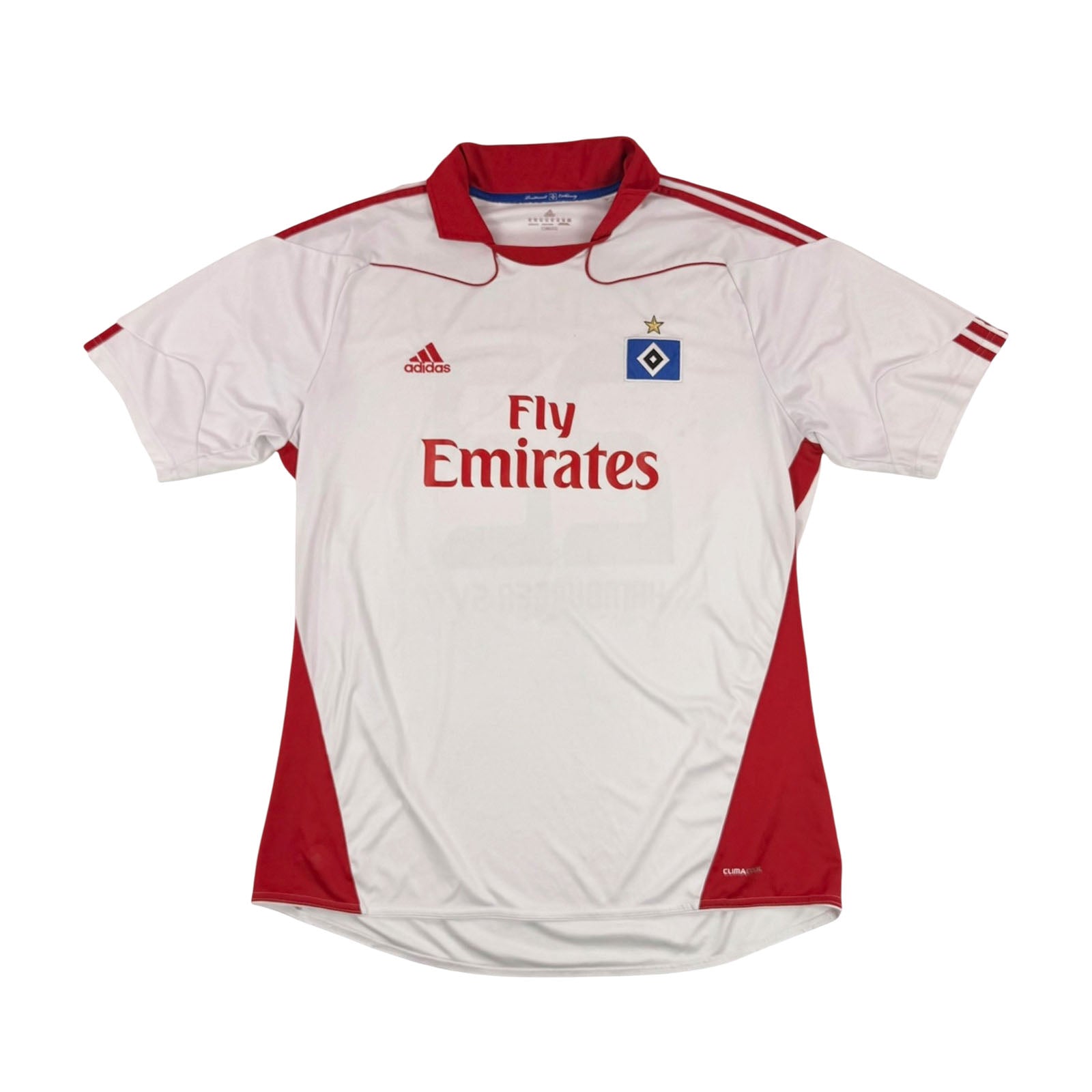 HAMBURGER SV 2010/11 HOME SHIRT - #22 V. NISTELROOY (SIZE XXL)