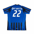 CLUB BRUGGE 2007/08 HOME SHIRT - #22 GERAERTS (SIZE M)