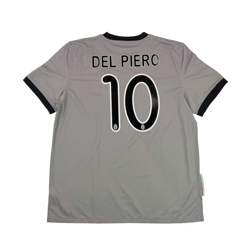 JUVENTUS 2009/10 AWAY SHIRT - #10 DEL PIERO (SIZE XL)