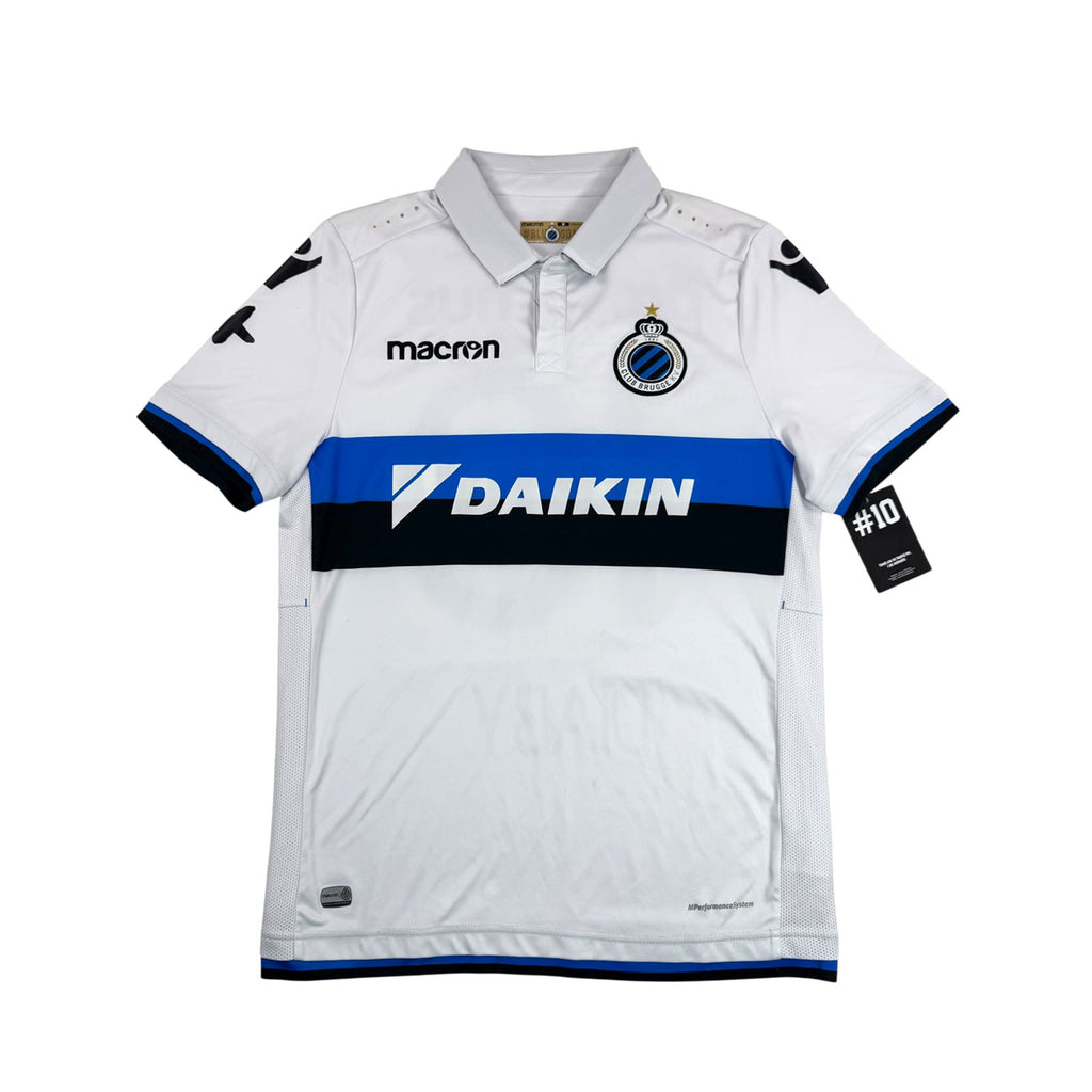 CLUB BRUGGE 2017/18 AWAY SHIRT - #10 DIABY (SIZE M)