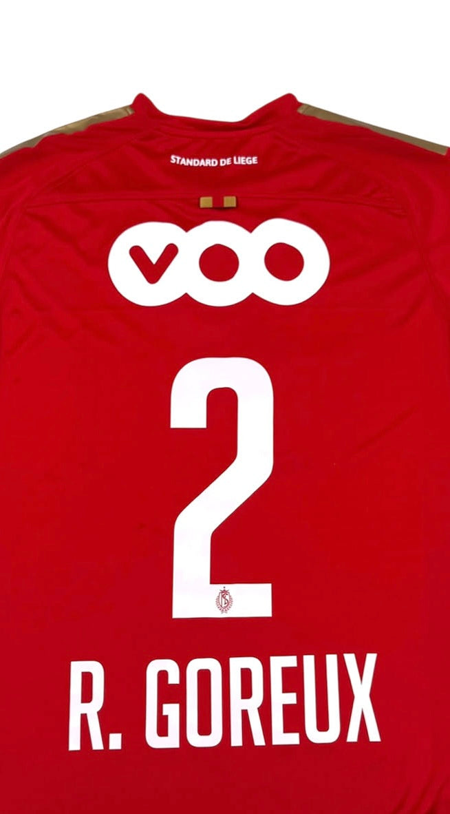 STANDARD DE LIÈGE 2015/16 HOME SHIRT - #2 GOREUX (SIZE XL)