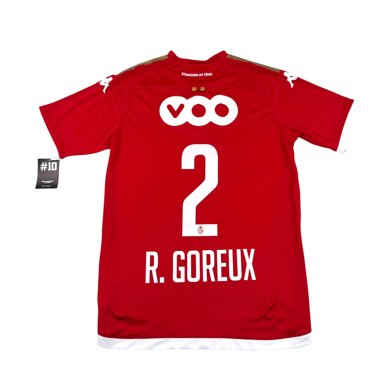 STANDARD DE LIÈGE 2015/16 HOME SHIRT - #2 GOREUX