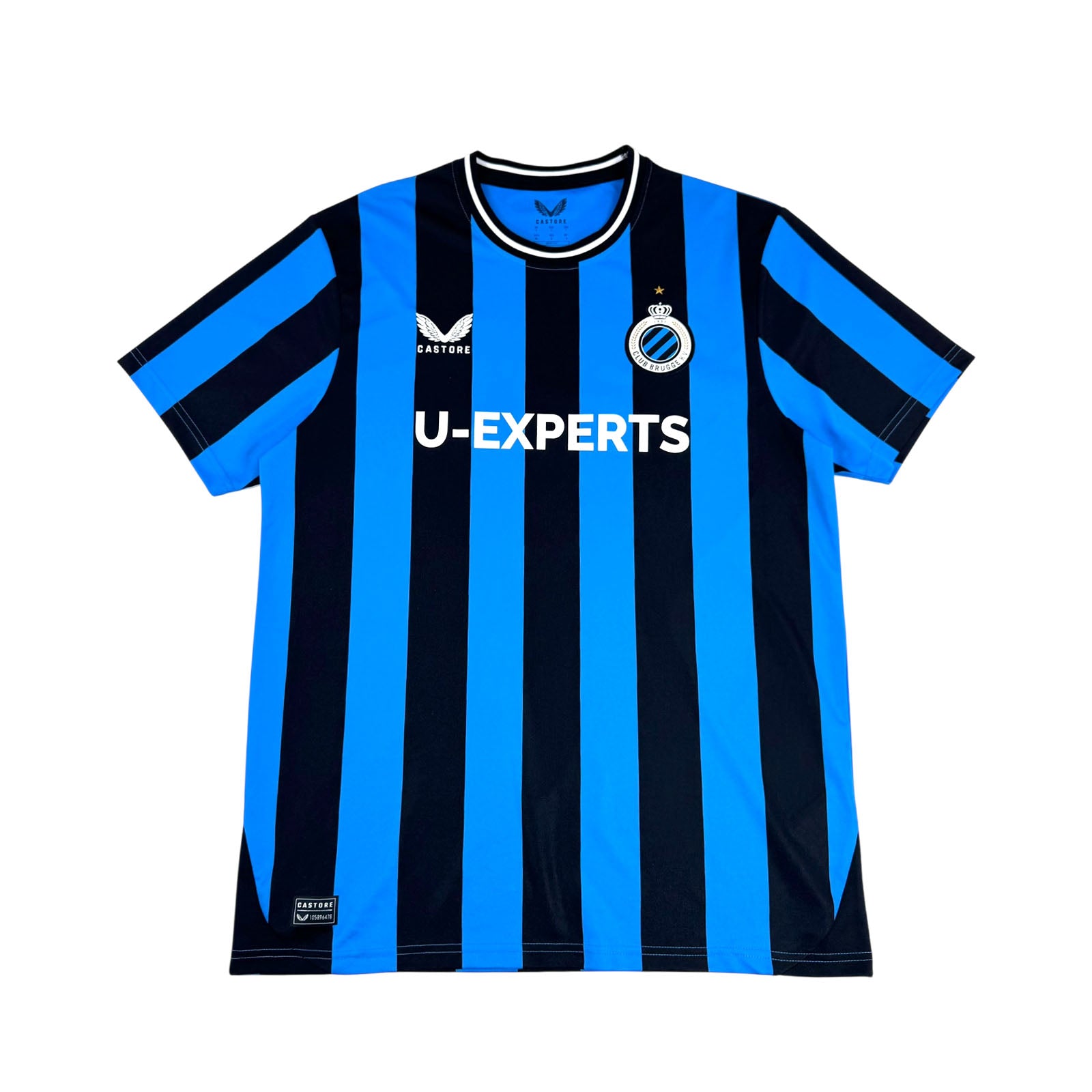 CLUB BRUGGE 2024/25 HOME SHIRT - #30 JASHARI (SIZE L)