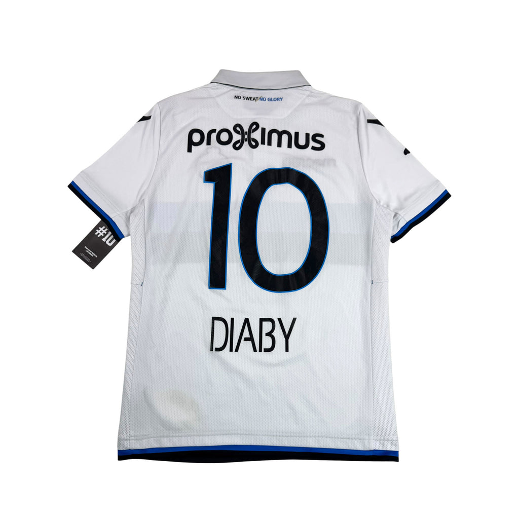 CLUB BRUGGE 2017/18 AWAY SHIRT - #10 DIABY (SIZE M)