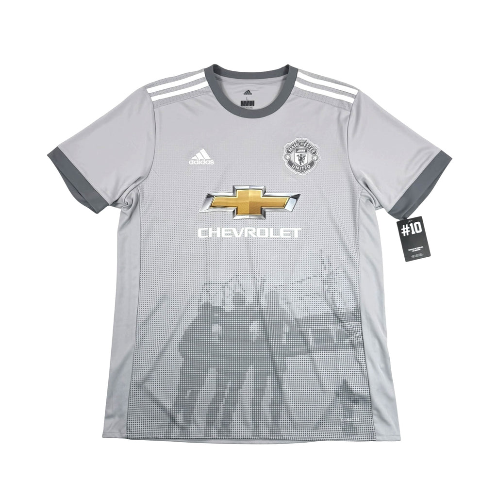 MANCHESTER UNITED 2017/18 THIRD SHIRT - #9 LUKAKU (SIZE L)
