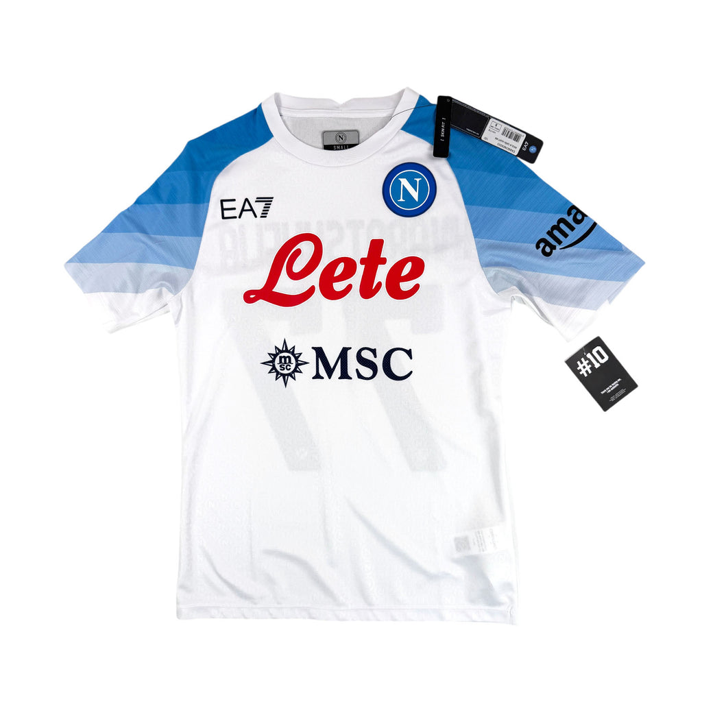 NAPOLI 2022/23 AWAY SHIRT - #77 KVARATSKHELIA