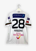 OH LEUVEN 2017/18 HOME SHIRT - MATCHWORN/ISSUED #28 PERSOONS (SIZE M)