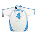 OLYMPIQUE MARSEILLE 2001/02 HOME SHIRT - #4 VAN BUYTEN 