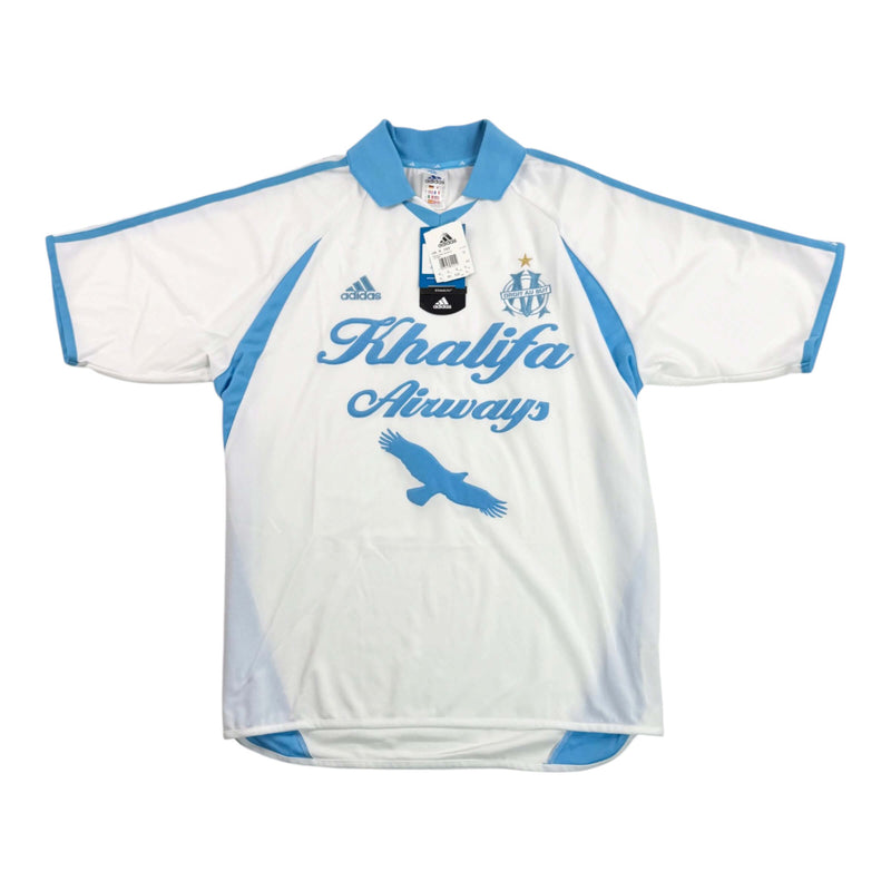 OLYMPIQUE MARSEILLE 2001/02 HOME SHIRT - #4 VAN BUYTEN 