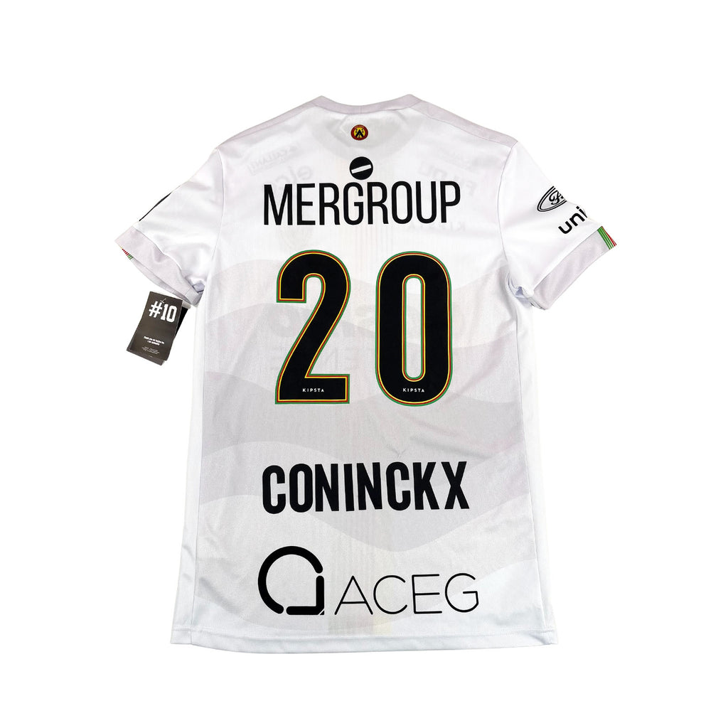 KV OOSTENDE 2020/21 ANNIVERSARY SHIRT MATCHWORN/ISSUED - #20 CONINCKX