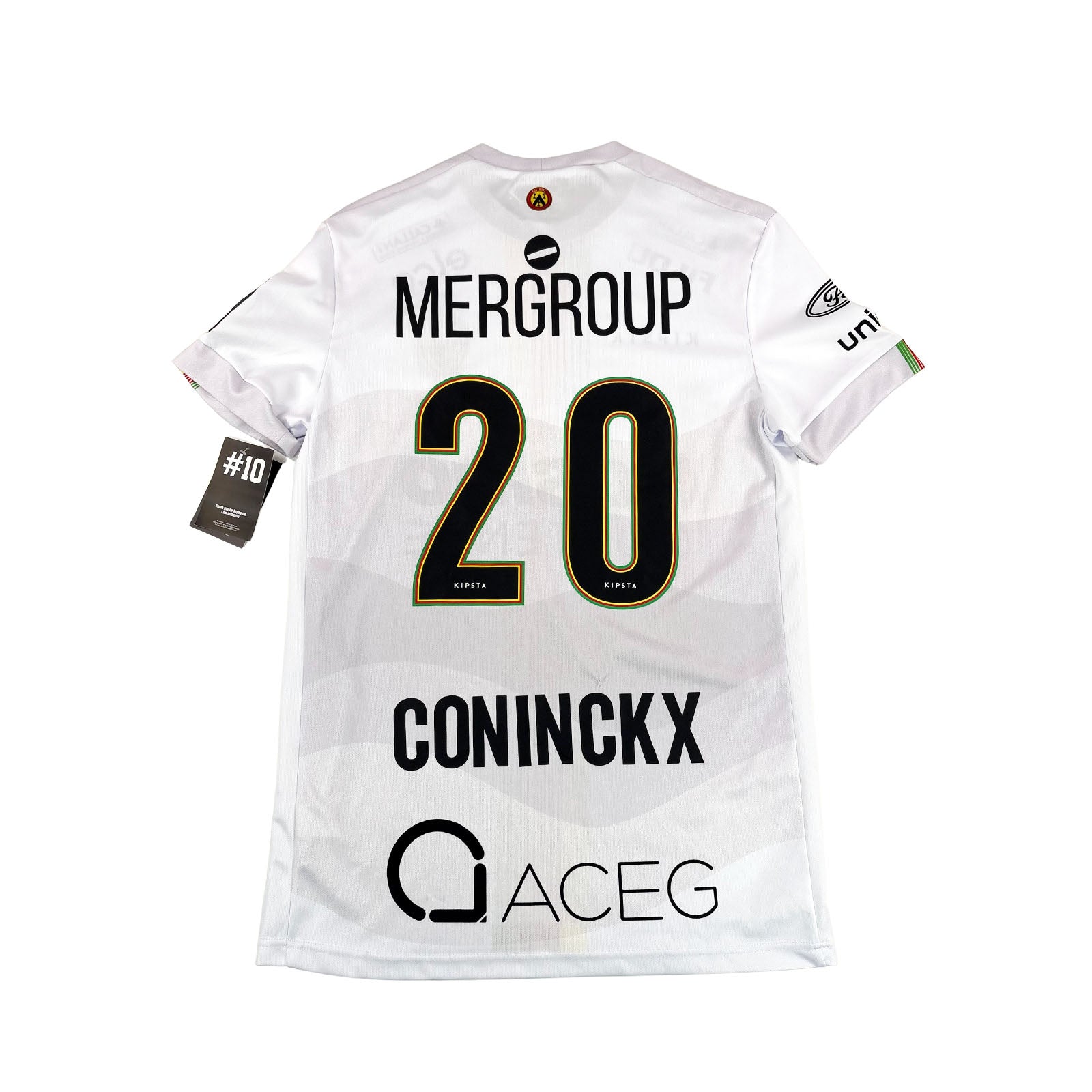 KV OOSTENDE 2020/21 ANNIVERSARY SHIRT MATCHWORN/ISSUED - #20 CONINCKX