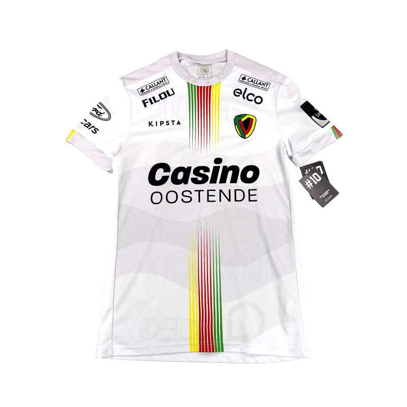 KV OOSTENDE 2020/21 ANNIVERSARY SHIRT MATCHWORN/ISSUED - #20 CONINCKX