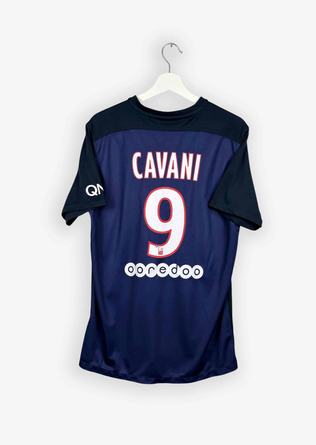 PARIS SAINT-GERMAIN 2015/16 HOME SHIRT - #9 CAVANI (SIZE L)