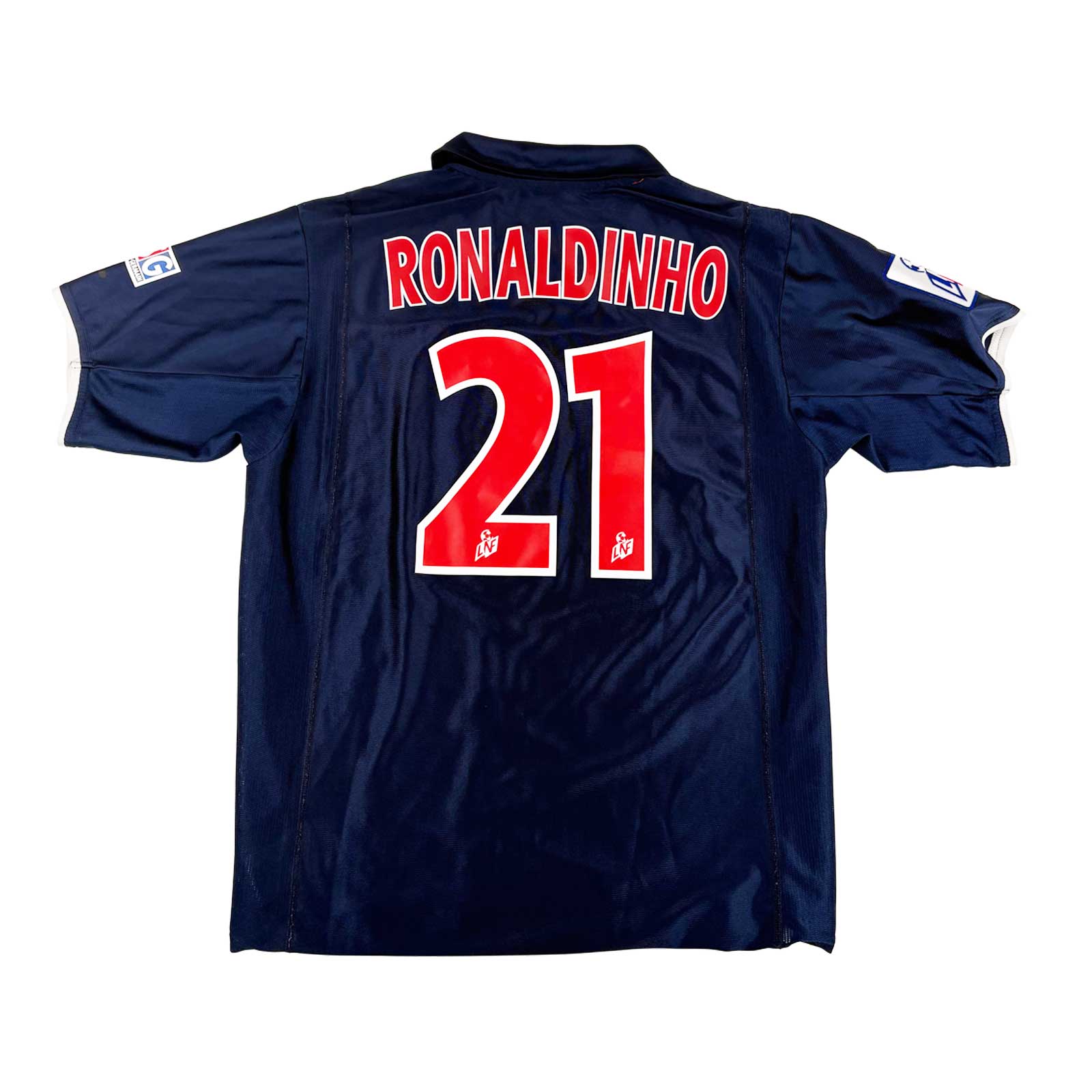 PARIS SAINT-GERMAIN 2001/02 HOME SHIRT - #21 RONALDINHO