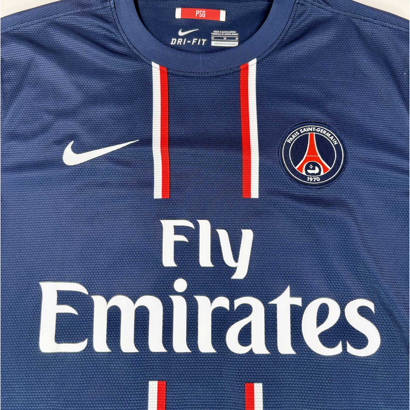 PARIS SAINT-GERMAIN 2012/13 HOME SHIRT - #32 BECKHAM (SIZE M)