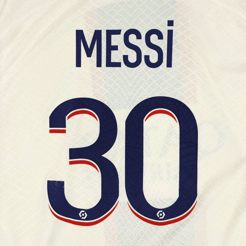 PSG 2022/2023 THIRD SHIRT - PLAYER ISSUE #30 MESSI (SIZE XL) NWT